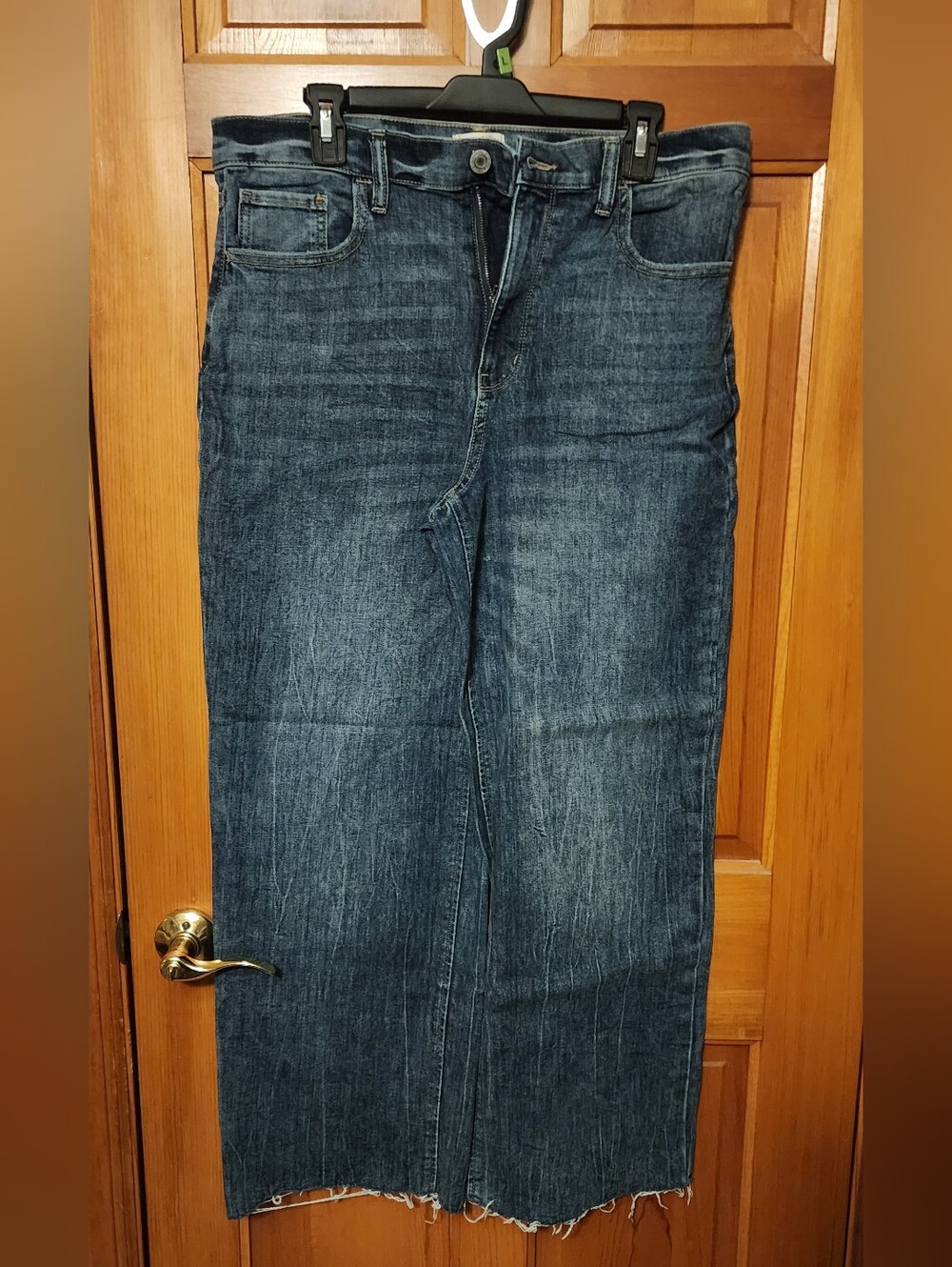 SO Juniors Faded Blue Straight Jeans